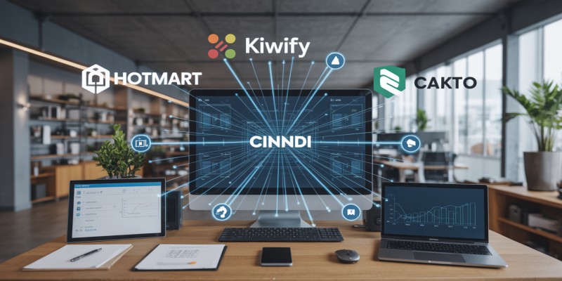 Como integrar Hotmart, Kiwify e Cakto com a CINNDI